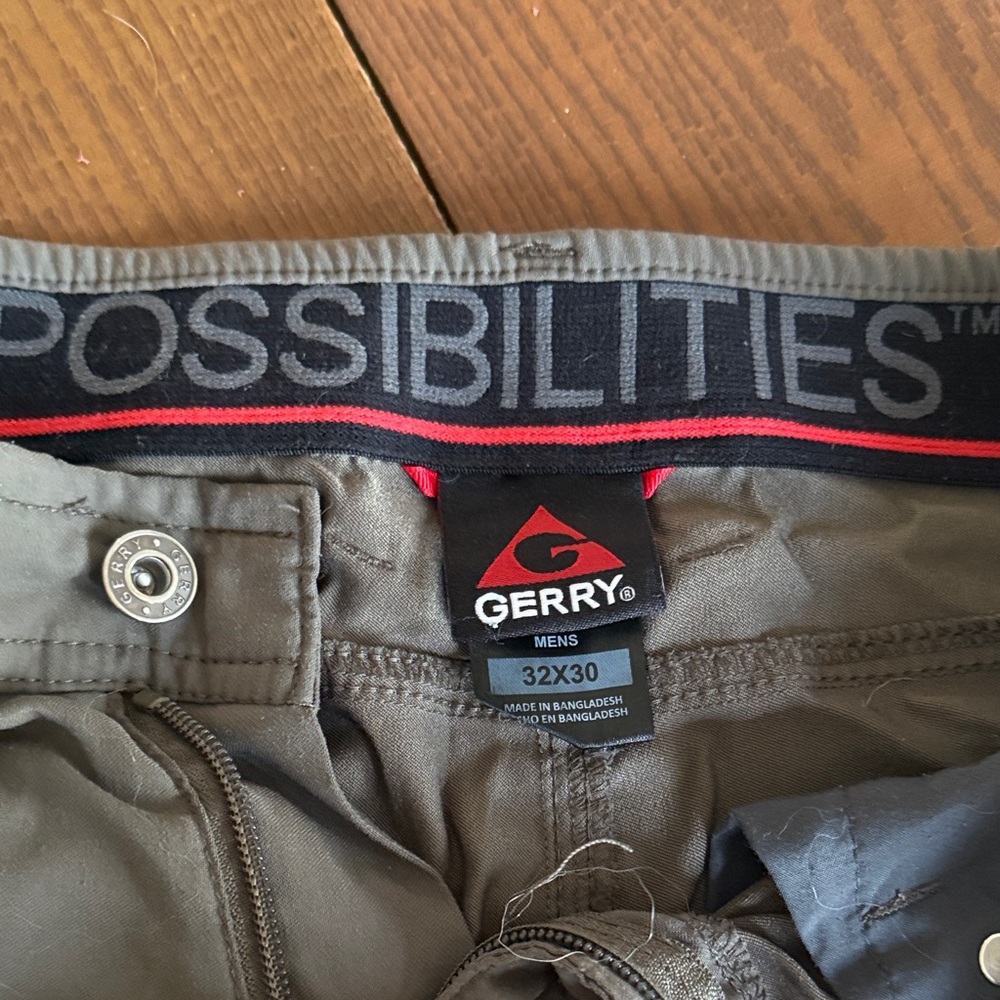 Gerry Weber Olive Green Men's Hiking Pants 32x30 - Picture 2 of 6